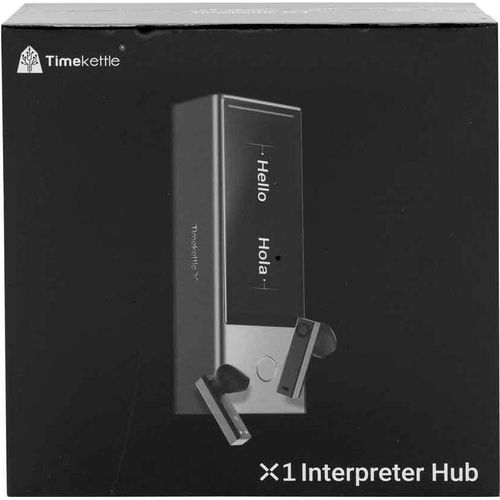 TimeKettle X1 black tragbares Übersetzungsgerät