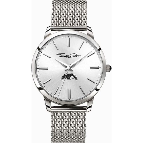 Thomas Sabo Herrenuhr Rebel Spirit Mondphase WA0324-201-201-42 MM