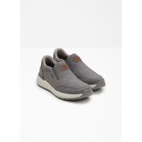 bonprix Rieker Komfort-Slipper in bequemer Weite, grau, Gr.42, Lässiger Rieker Komfort-Slipper in bequemer Weite