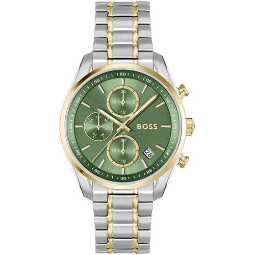 Hugo Boss Grand Tour Uhr 1502766 mit Wochentags- und 24-Stunden-Anzeige