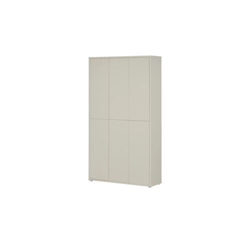 Schuh- und Mehrzweckschrank Bergamo ¦ beige ¦ Maße (cm): B: 109 H: 192 T: 35.0