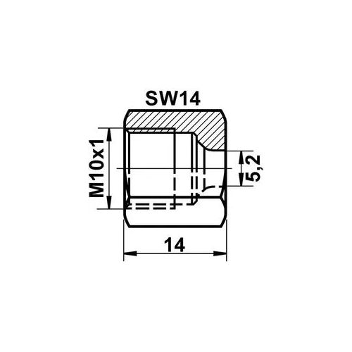 ATE Überwurfmutter 24351601101