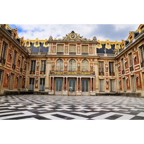Fototapete PAPERMOON "Schloss Versailles", bunt, B:3,5m L:2,6m, Vlies, Tapeten
