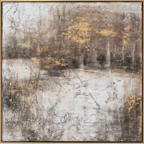 Gemälde KOMPOSITION MIT GOLD