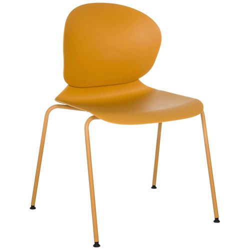 Besucherstuhl T36 Gelb ca. 56x80x54cm