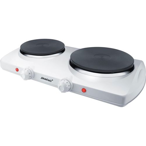 STEBA Doppelkochplatte "KF 150", schwarz (weiß), B:47,5cm H:8,5cm T:28,5cm, Kochplatten