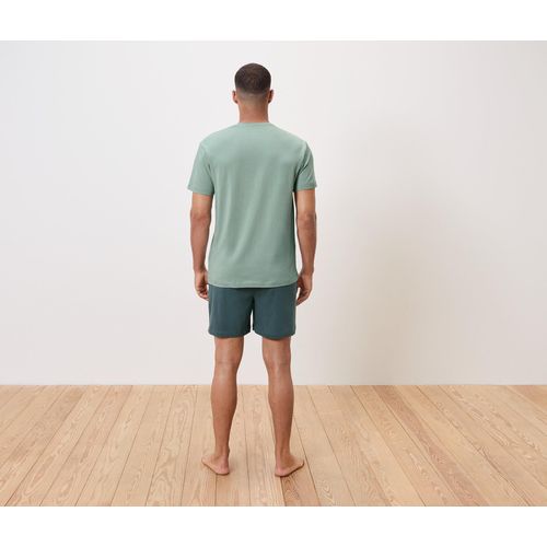Tchibo - Shorty-Pyjama-Set - Herren - Gr. XXL - petrol
