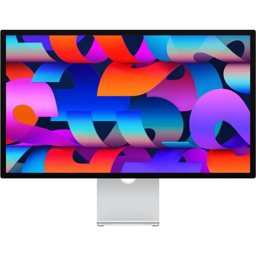 APPLE LED-Monitor "Studio Display", Energieeffizienz: F (A-G), silber, B:62,3cm H:36,2cm T:3,1cm, Monitore, Standard Glas - VESA mount Adapter (Fuß nicht inkludiert)
