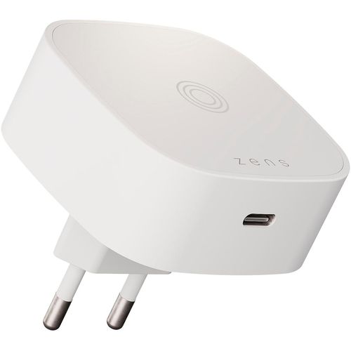 ZENS Wireless Charger "Wireless Charging Adapter", weiß, B:6,1cm H:6,1cm T:6,1cm, Ladegeräte, Wireless Charger