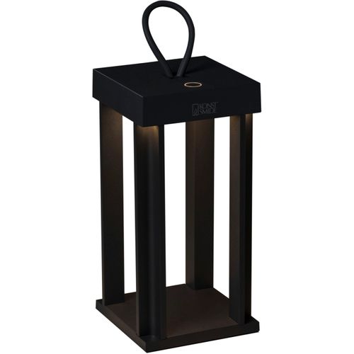 KONSTSMIDE LED Laterne "Cannes", schwarz, H: 42cm, 2 Stk., Leuchten, Cannes LED USB-Laterne 42cm, dimmbar 2700/3000K, LED Laterne