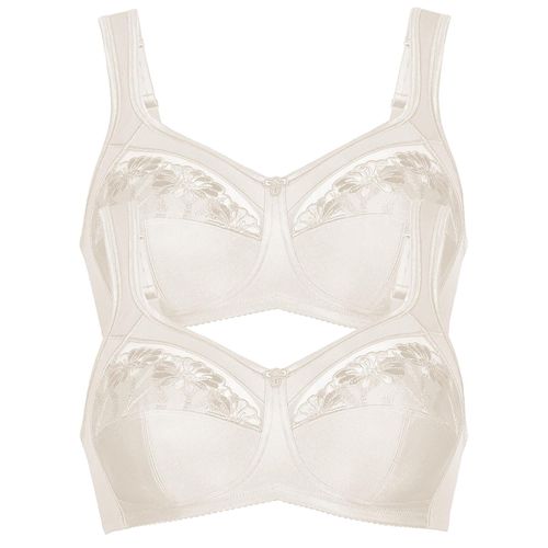 Entlastungs-BH ANITA "Entlastungs BH Safina", Damen, Gr. 100, Cup G, beige (crystal crystal), Obermaterial: 50% Polyamid PA. 25% Polyester PES. 10% Elasthan EL. 10% Viskose CV. 5% Baumwolle CO., BHs Entlastungs-BH