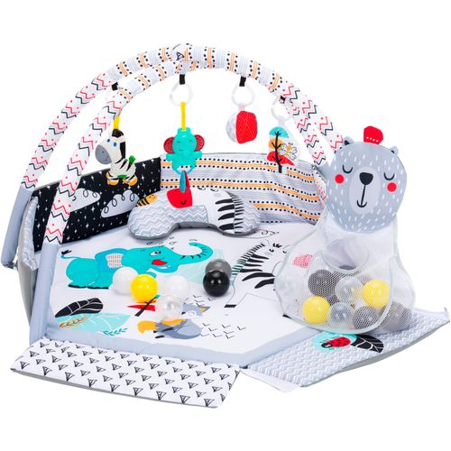 Spielbogen FILLIKID "Aktivbogen - Spielematte mit Bälle, grau", grau, Spielbögen, Baby, Polyester, Spielbogen