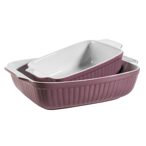Auflaufform MÄSER "Kitchen Time", lila (berry), Auflaufformen, Auflaufform