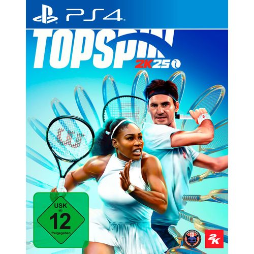 2K Spielesoftware "TopSpin 2K25", ohne farbbezeichnung, PlayStation 4, Spielesoftware, Spielesoftware
