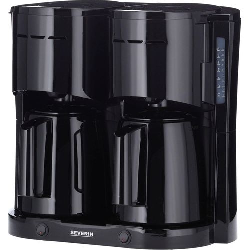 SEVERIN Filterkaffeemaschine "KA 9315 Duo", schwarz, 1 l, 8, Kaffeemaschinen, Filterkaffeemaschine