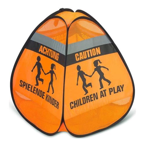 reer 3D-Straßenwarnschild - Spielende Kinder