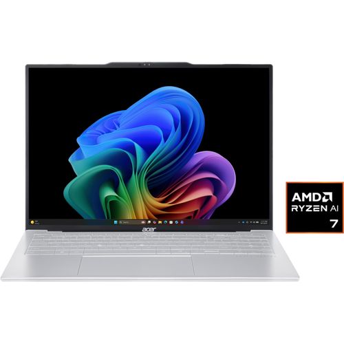 ACER Notebook "SFA16-61M-R6R8", light silber, 16 GB RAM 1.024 GB SSD, Ryzen™ AI 7, Windows 11 Home (64-Bit), Notebooks, Notebook