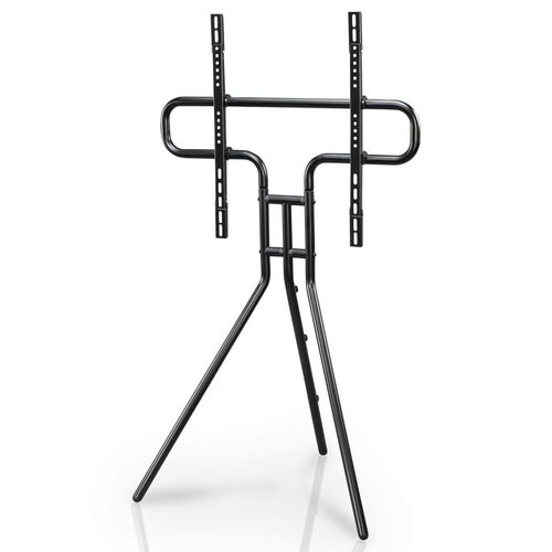HAMA TV-Ständer "TV Ständer, Staffelei freistehend, 191 cm, 75 Zoll", schwarz, B:75,1cm H:133,5cm T:54cm, Gerätehalterungen, TV Stand, höhenverstellbar, bis 40 Kg, TV-Ständer