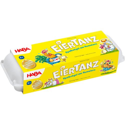Spiel HABA "Eiertanz", bunt, Spiele, Kinder, Holz, Kunststoff, Papier, Pappe, Spiel