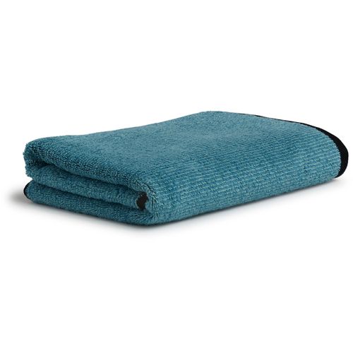Handtücher MÖVE "Tide", blau (deep lake, turquoise), B:50cm L:100cm, Walkfrottier, Handtücher, im Jacquard-Design