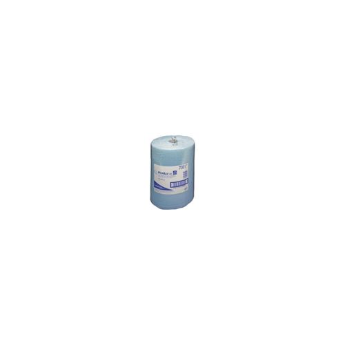WypAll L20 Reinigungs- + Wartungspapier, 1 blaue Wischrolle x 500 Papierwischer (7301)