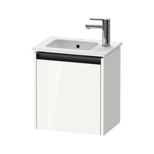 Duravit Waschtischunterschrank Ketho.2 41x29,2x44cm, 1 Tür, wd, An re, we. hgl (K25060R22220000)