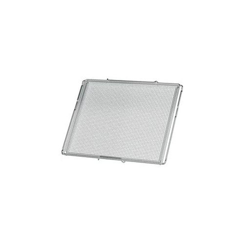 BEKO Backblech "AirFry", grau (edelstahl), B/H/T: 46cm 3cm x 38,5cm, Backbleche, passend für aktuelle Beko Multifunktionsbacköfen