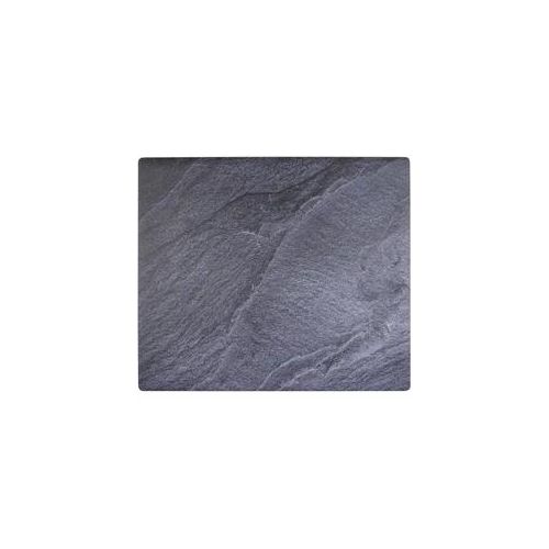 Herd-Abdeckplatte WENKO "Modell Schiefer", schwarz, B:52cm L:60cm, Kunststoff, Herdabdeckplatten, Schutzmatte, Abdeckmatte für Kochfelder, Induktionsschutzmatte