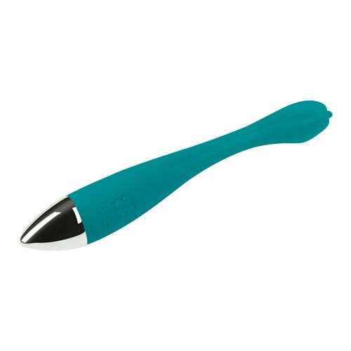 Zungen-Vibrator aus Silikon, 17 cm