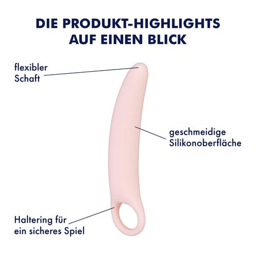 Vaginaltrainer aus Silikon, 20 cm
