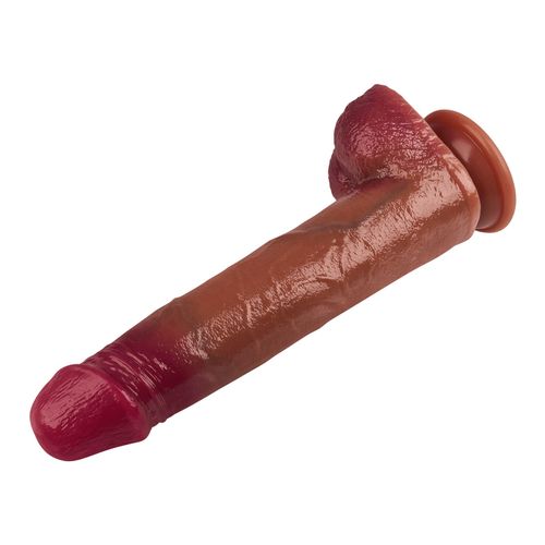 Realistischer Dildo aus Silikon, 27 cm