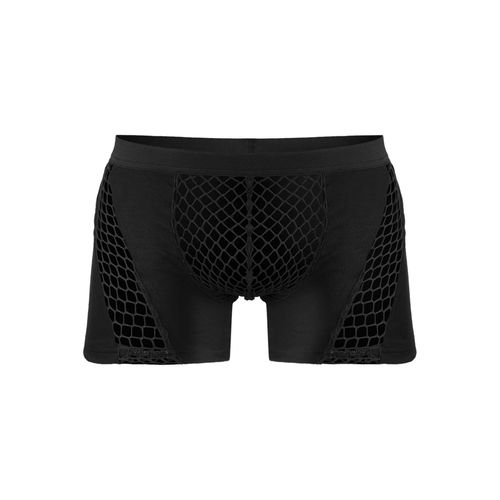 Knappe Shorts mit Netzeinsätzen