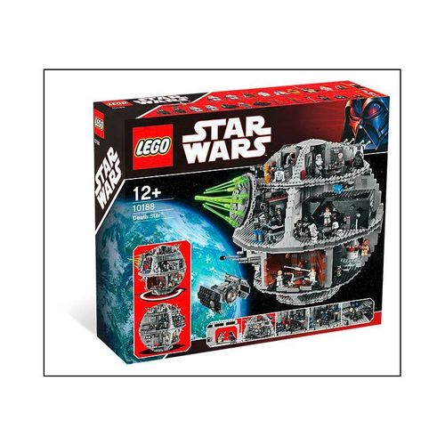 Lego 10188 Todesstern Star Wars Absolut Cool 3800 Teile 24 Figuren Death Star