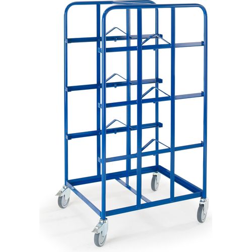 Rollcart Kommissionierwagen 16-4410 blau 2 x 41,0 x 2 x 61,0 x 152,0 cm