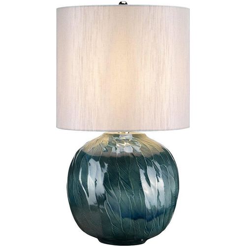 Blue Globe Tischleuchte blau 550mm Elstead Lighting BLUE-GLOBE-TL