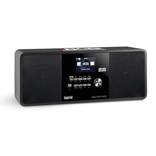 Imperial 22-281-00-RB Bobs Rock Radio Hybrid-Stereoradio DAB+/Internet Schwarz