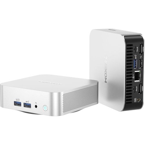 GEEKOM A6 Mini PC, 16+1TB, AMD Ryzen 7 6800 (8C/16T, bis zu 4,7 GHz), NUC Desktop PC, Wi-Fi 6E Mini Computer, Windows 11 Pro