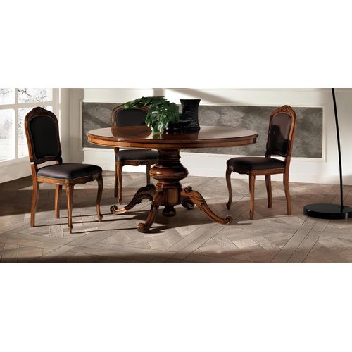 Klassischer Esstisch Tisch Runde Tische Rund Barock Rokoko Möbel Rundtische Neu