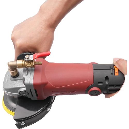 Elektrischer Nasspolierer, 860W Leistung, 5000 U/min Geschwindigkeit, 57*45*30 cm Größe, 6 Geschwindigkeitsstufen, obere Wasserinjektionsmethode