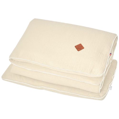 Bettset Jeanne 2 teilig - 140 x 100 cm - Ecru | by SEVIRA KIDS