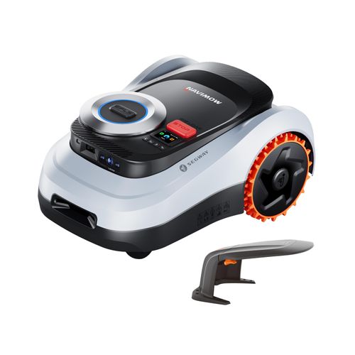 Navimow i208 LiDAR Mähroboter ohne Begrenzungskabel mit Garage M, Geländereifen für Hänge bis 45 % Neigung, LiDAR und Vision(Getrennt versandt werden)