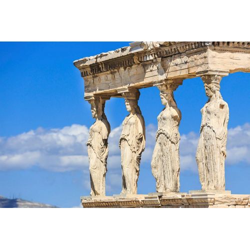 Fototapete PAPERMOON "Statuen", bunt, B:3,5m L:2,6m, Vlies, Tapeten