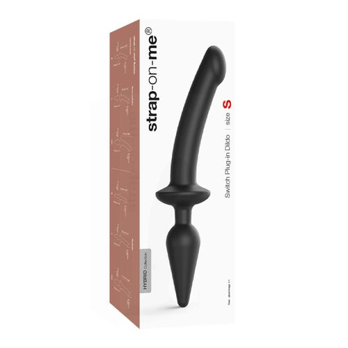 2-in-1 Dildo & Buttplug - Größe S, 25 cm