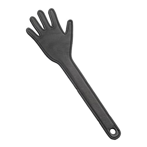 Edles Leder-Paddle in Handform