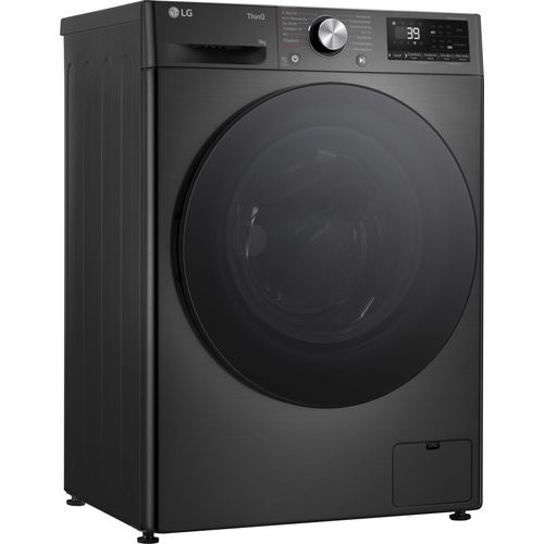 LG Waschmaschine "F2V7SLIM9(B)", Energieeffizienz: A (A-G), schwarz, B:60cm H:85cm T:53,5cm, Waschmaschinen, Raumsparer: nur 53,5 cm tief