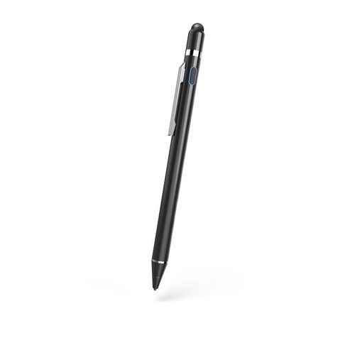 HAMA Eingabestift "Aktiver Eingabestift für Tablets und universell, 1,5 mm, Touchscreen", schwarz, L:14,6cm, Eingabestifte, Eingabestift