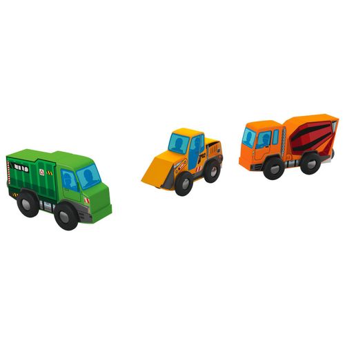 Playtive Holz Fahrzeuge (Baufahrzeuge) 100336898002