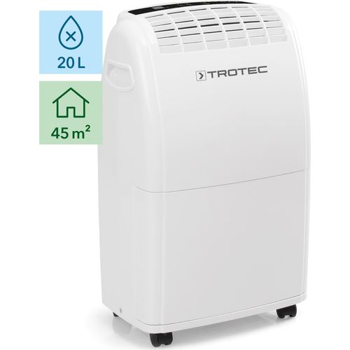 TROTEC Luftentfeuchter TTK 75 E (max. 20 L/Tag), geeignet für Räume bis 110 m³ / 45 m²