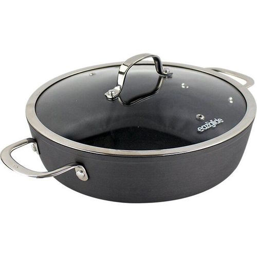 Eaziglide Neverstick3 - niedriger Topf mit Deckel 28 cm (0913)