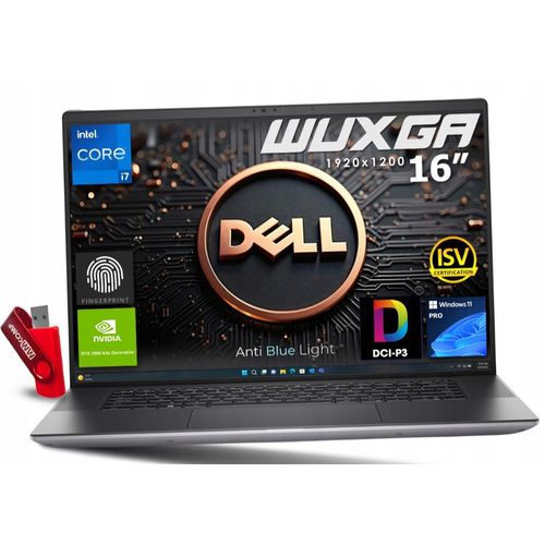 Laptop Dell Precision 5680 Intel i7 32GB 1TB 16" FHD+ IPS W11 RTX